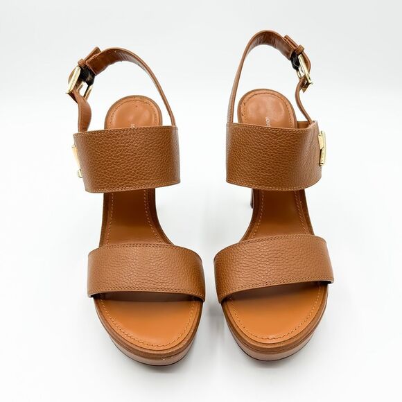 Louis Vuitton Horizon LV Leather Platform Sandal Cognac Size EU 41, US 11 - Picture 2 of 14